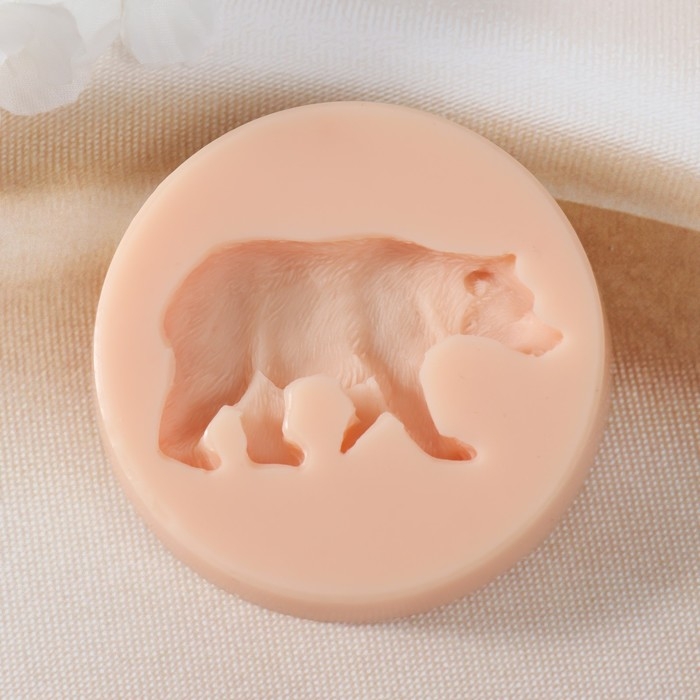 Молд силикон Молд силикон "Медведь" 5,5х3,3х1 см