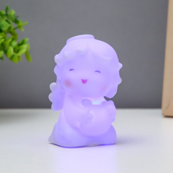 Ночник Ночник "Ангел с арфой" LED 0,5Вт белый 8,5х4,5х4,5см RISALUX