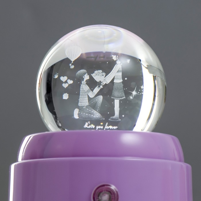 Ночник Ночник "Шар" LED USB АКБ МИКС 9х9х11 см RISALUX