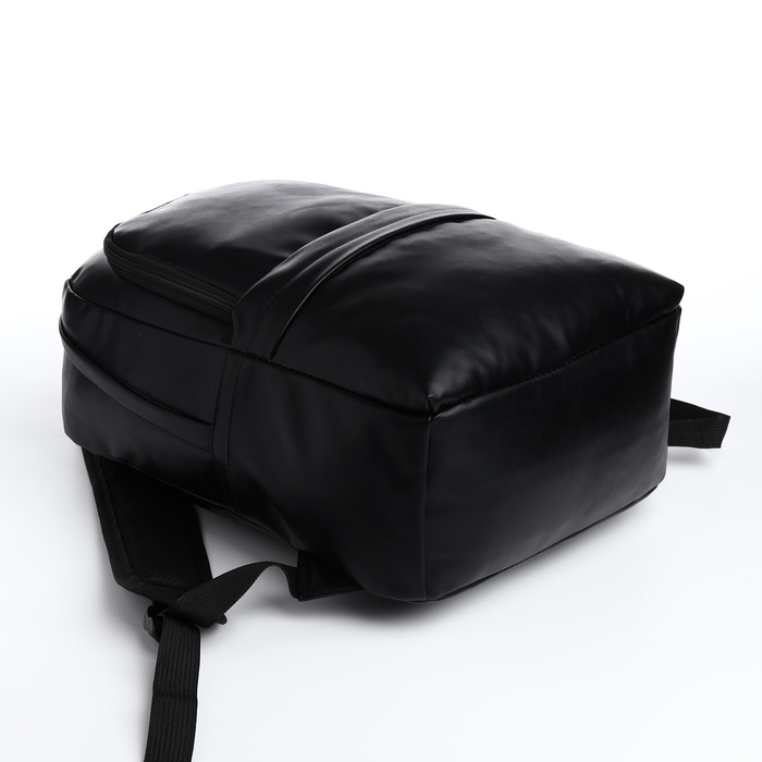 Рюкзак школьный на молнии, цвет чёрный Рюкзак школьный на молнии, цвет чёрный