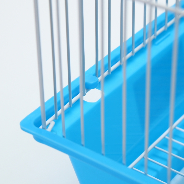 Клетка для грызунов с наполнением RT-3, 30 х 23 х 39 см, голубая (фасовка 12 шт) Клетка для грызунов с наполнением RT-3, 30 х 23 х 39 см, голубая (фасовка 12 шт)