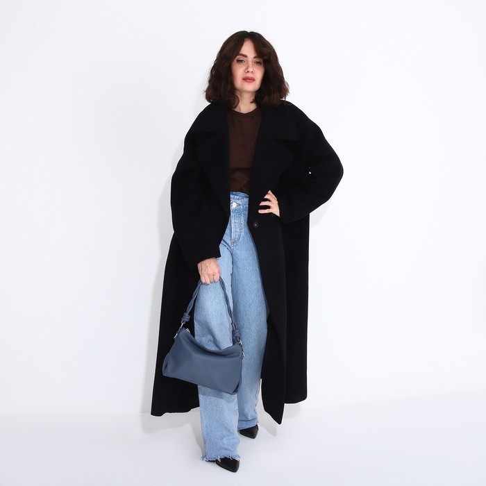 Сумка кросс-боди на молнии, цвет синий Сумка кросс-боди на молнии, цвет синий