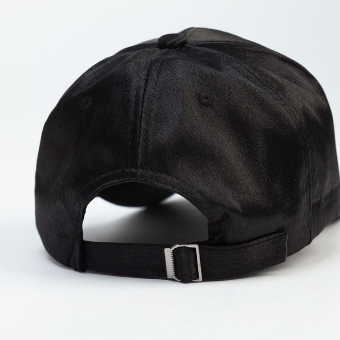 Кепка женская MINAKU цвет чёрный, р-р 58 Кепка женская MINAKU цвет чёрный, р-р 58