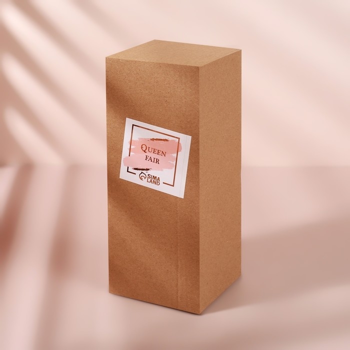 Органайзер для ватных палочек и дисков «BAMBOO», с крышкой, 2 съёмные секции, 7 × 18,5 см, в картонной коробке, цвет прозрачный