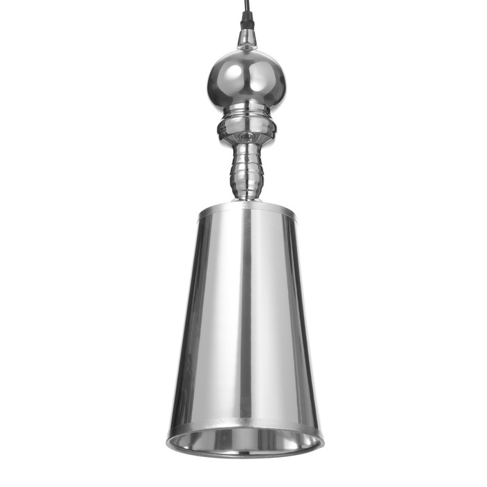 Светильник BayerLux "Жардин" Е27 серебро 15х15х47-147 см