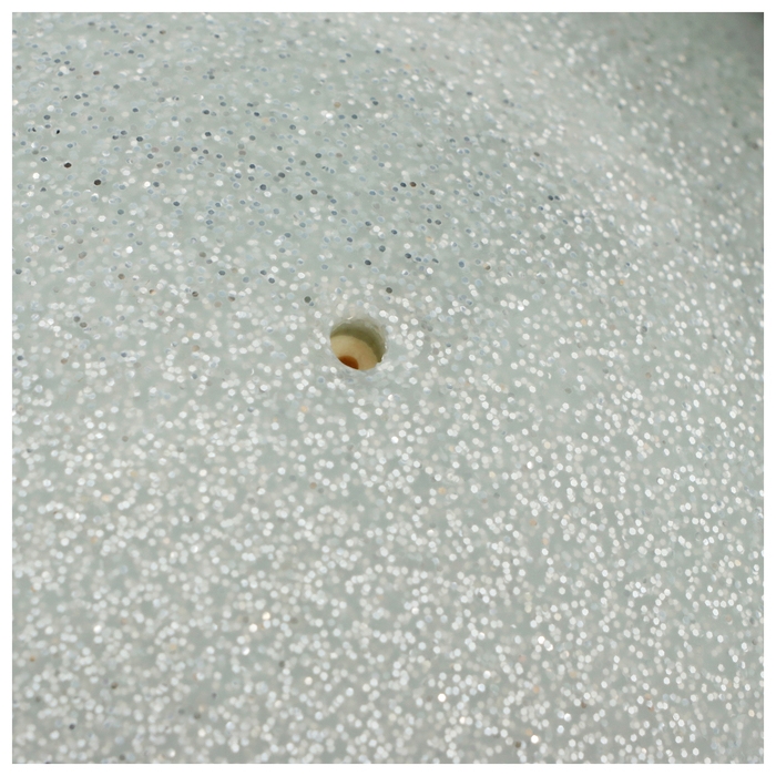 Мяч для художественной гимнастики Grace Dance, d=18,5 см, цвет серебряный с блеском Мяч для художественной гимнастики Grace Dance, d=18,5 см, цвет серебряный с блеском