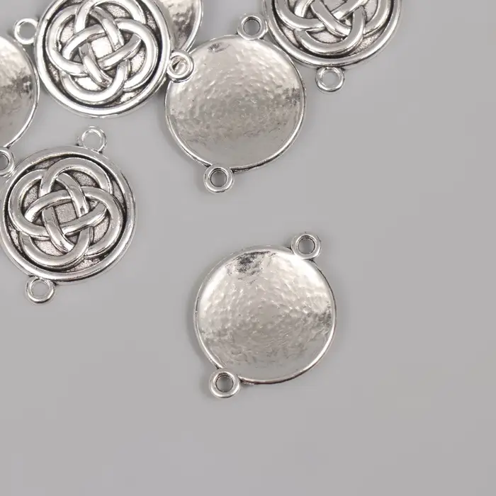 Коннектор для творчества металл 2 ушка "Цветок жизни" 2,6х1,9 см Коннектор для творчества металл 2 ушка "Цветок жизни" 2,6х1,9 см