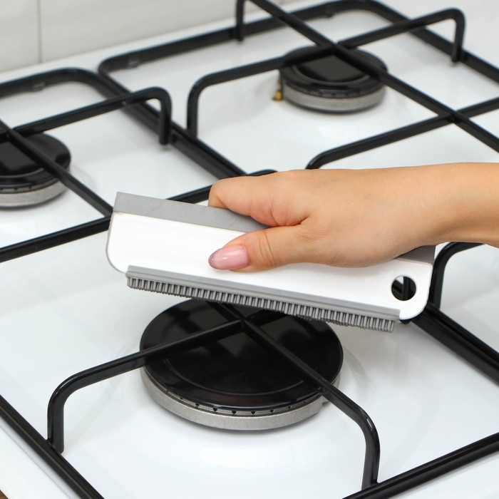 Щётка - скребок Raccoon, универсальная, 16×4,5×2 см Щётка - скребок Raccoon, универсальная, 16×4,5×2 см