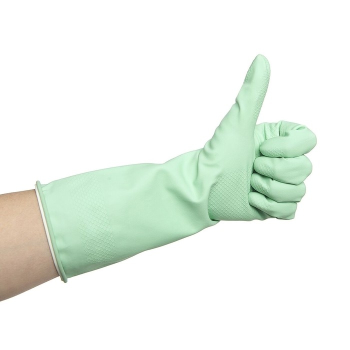 Латексные перчатки с пропиткой алоэ, L, 35х13.5х3 см Латексные перчатки с пропиткой алоэ, L, 35х13.5х3 см