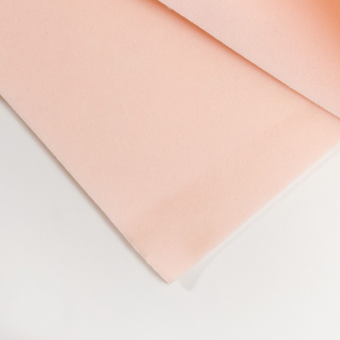 Фоамиран иранский 0,8-1 мм (персиковый/108) 60х70 см