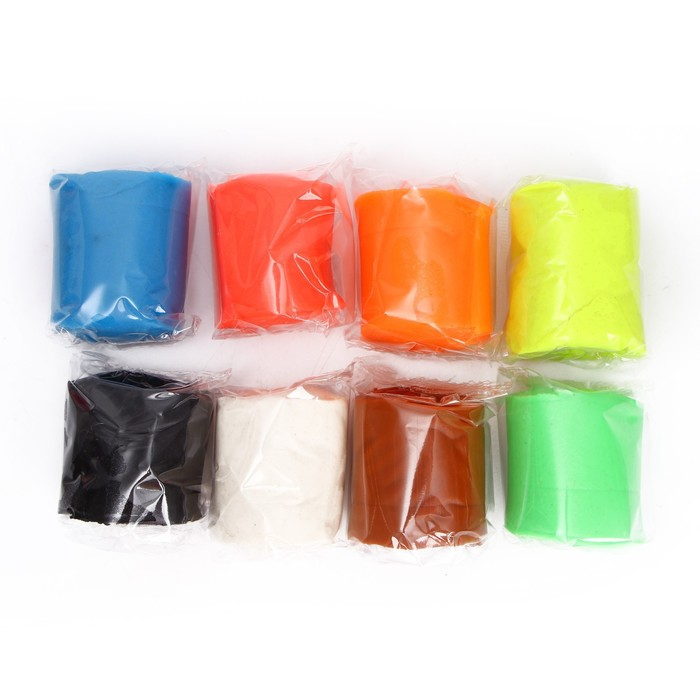 Тесто для лепки, 8 цветов, 50 гр. Тесто для лепки, 8 цветов, 50 гр.