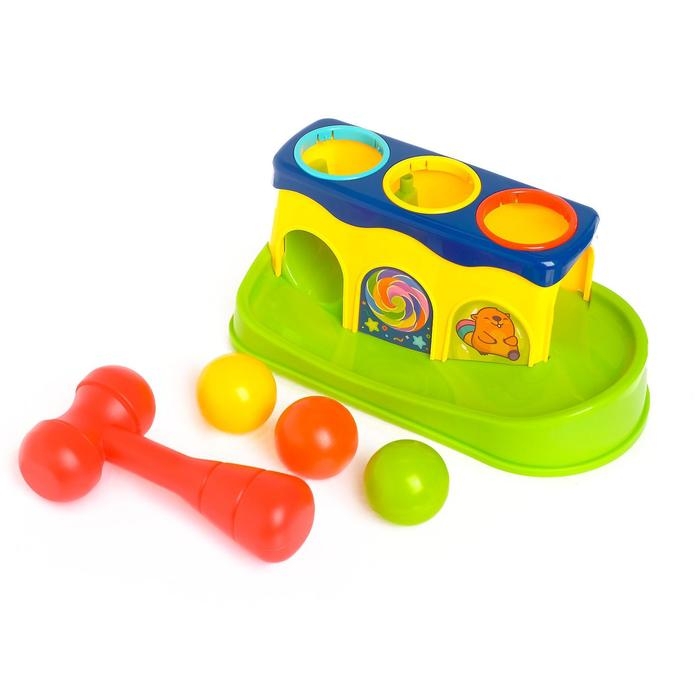 Стучалка «Светофор», с молоточком, в пакете Стучалка «Светофор», с молоточком, в пакете