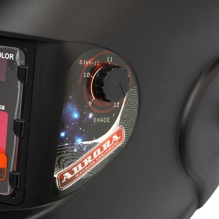 Маска сварщика Aurora A998F BLACK COSMO, хамелеон, 95-36 мм, 9-13 DIN, TrueColor Маска сварщика Aurora A998F BLACK COSMO, хамелеон, 95-36 мм, 9-13 DIN, TrueColor
