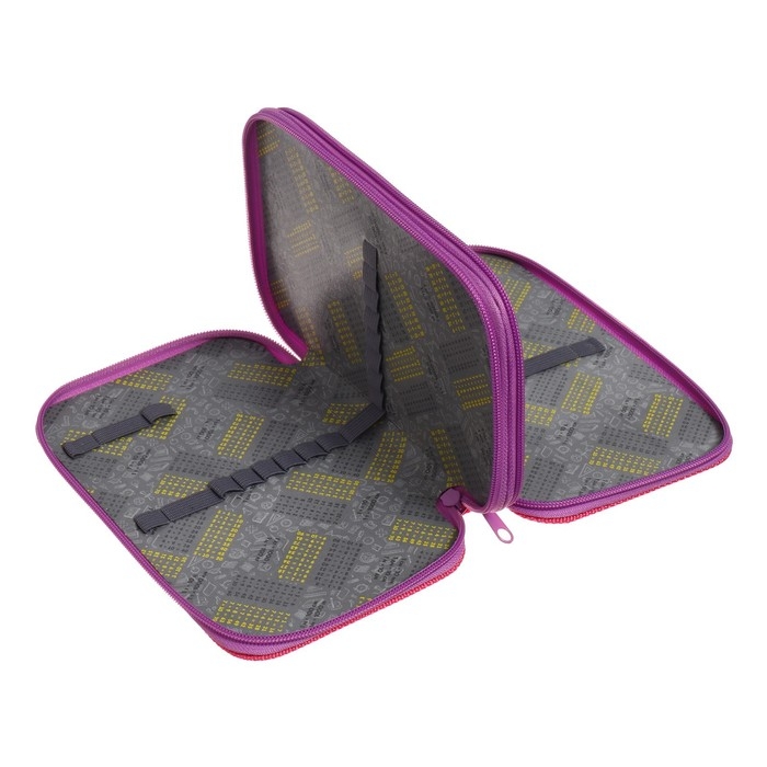 Пенал 2 секции, 125 х 205 х 40 мм, Calligrata 30П26/2 Пенал 2 секции, 125 х 205 х 40 мм, Calligrata 30П26/2 "Авокадо-кот", ламинированный картон