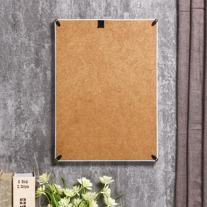 Фоторамка пластик L-3 21х30 см, перламутр Фоторамка пластик L-3 21х30 см, перламутр