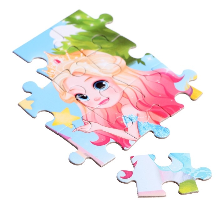 Пазл «Принцессы в волшебном лесу», 104 элемента Пазл «Принцессы в волшебном лесу», 104 элемента