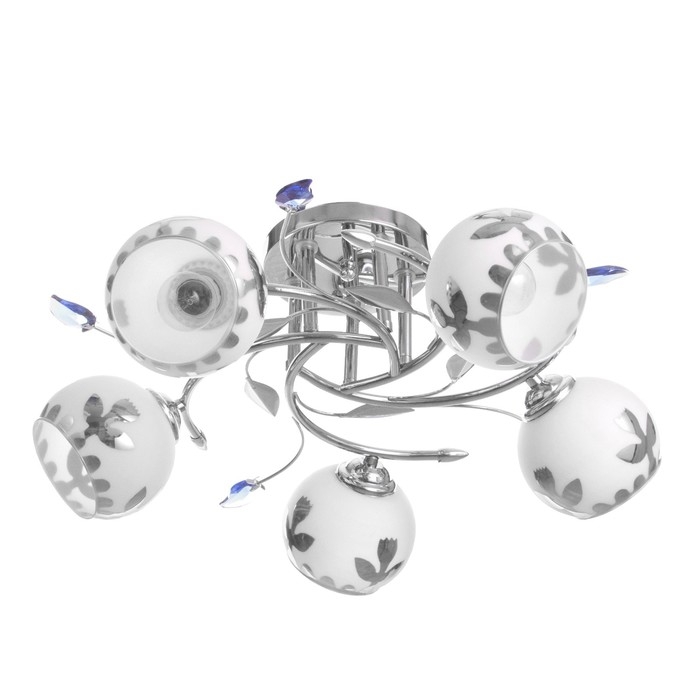 Люстра Люстра "Адель" 5х40Вт Е27 Хром МОДЕЛЬ: 2612361