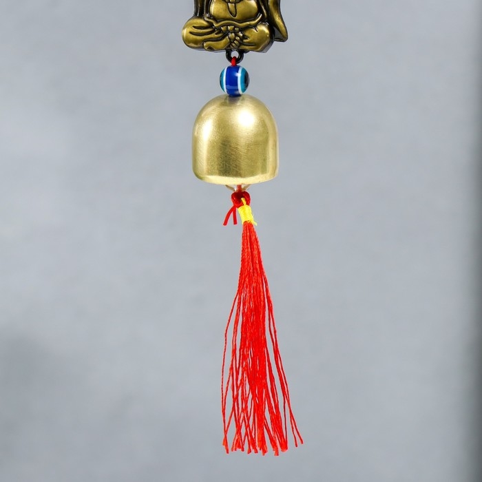 Колокольчик металл  Колокольчик металл "Хотей" 1 колокол 22,5х3,6х3 см