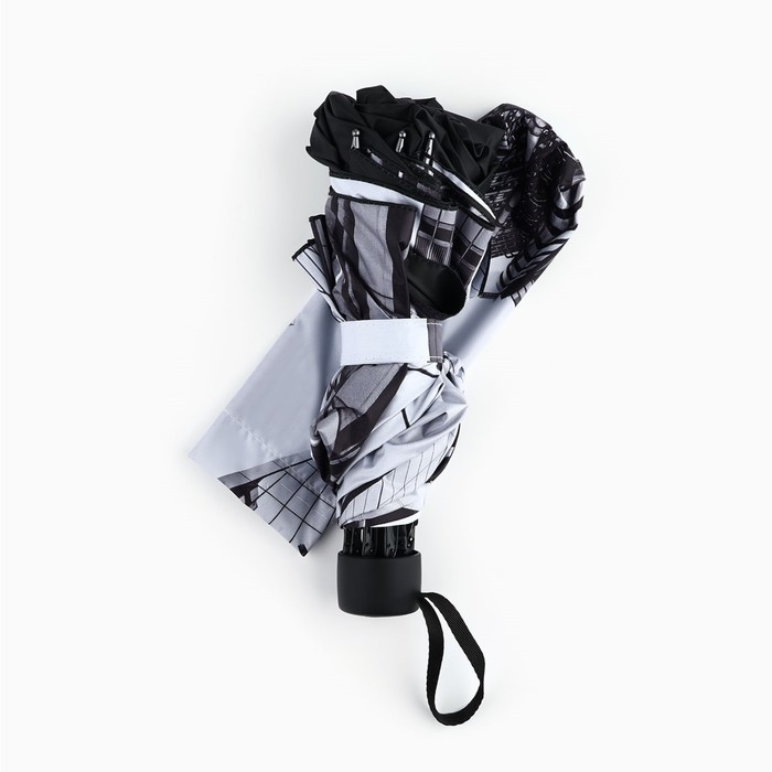 Зонт с внутренним принтом «Большой город», 8 спиц Зонт с внутренним принтом «Большой город», 8 спиц