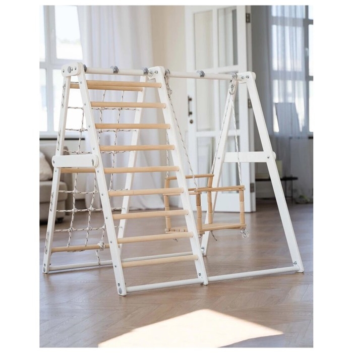 Детский спортивный комплекс, цвет белый Детский спортивный комплекс, цвет белый