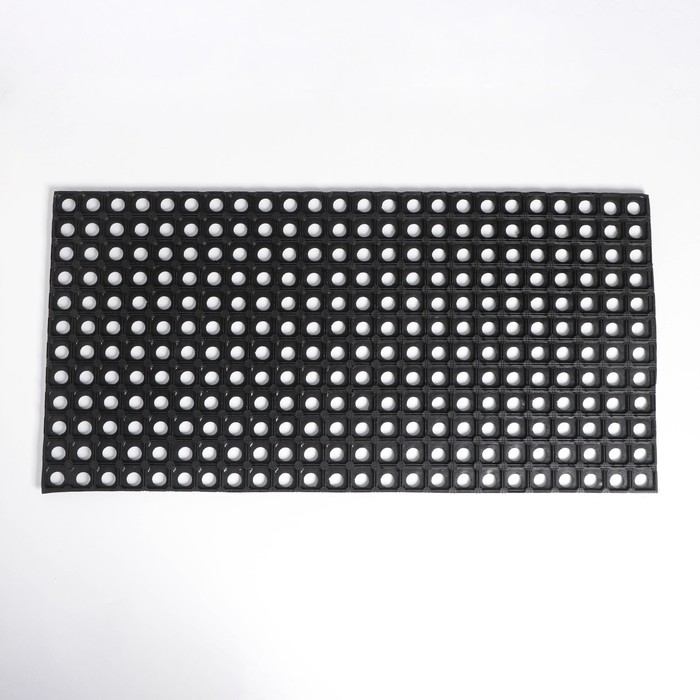 Коврик ячеистый грязесборный, 50×100×1,6 см, цвет чёрный Коврик ячеистый грязесборный, 50×100×1,6 см, цвет чёрный