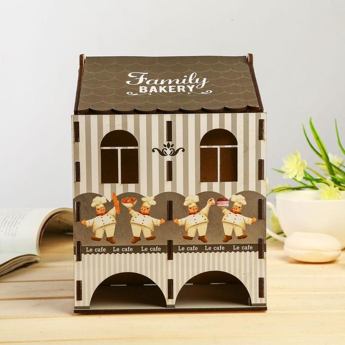 Чайный домик двойной Чайный домик двойной "Поварята" 20х9,5х15,5 см