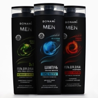 Гель для душа бодрящий For men, сила и энергия, 400 мл, BONAMI