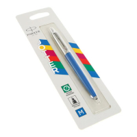 Ручка шариковая Parker Jotter Color M, корпус пластиковый, синие чернила, блистер
