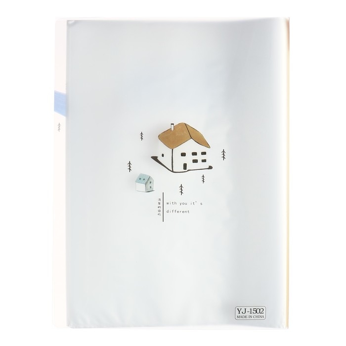 Папка формат А4, с 60 прозрачными файлами, Река МИКС Река Папка формат А4, с 60 прозрачными файлами, Река МИКС Река