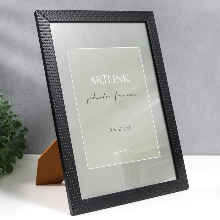 Фоторамка пластик Фоторамка пластик "Luke" 21x30 см, чёрный