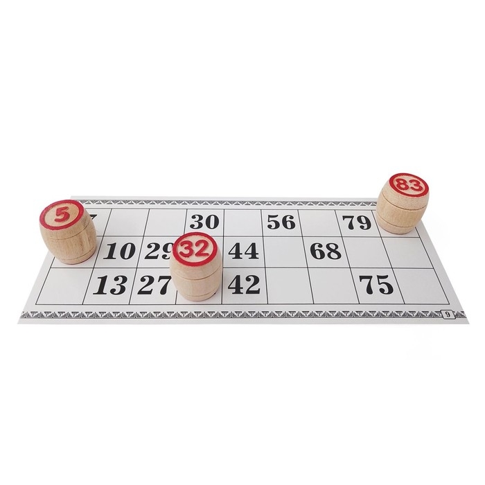 Настольная игра «Русское лото» в картонной коробке Настольная игра «Русское лото» в картонной коробке