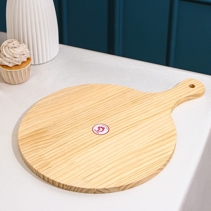 Блюдо для подачи с ручкой Доляна «Древо», d=28 см Блюдо для подачи с ручкой Доляна «Древо», d=28 см