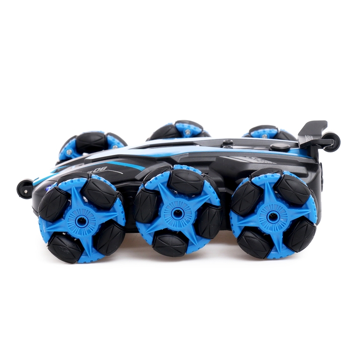 Машина-перевёртыш «ТОР», полный привод, работает от аккумулятора, цвет синий Машина-перевёртыш «ТОР», полный привод, работает от аккумулятора, цвет синий