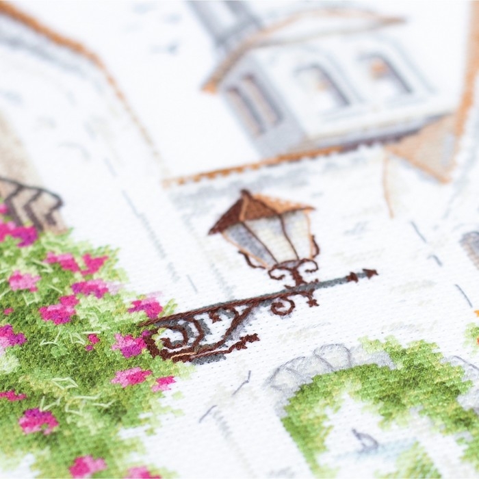 Набор для вышивания «По старым улочкам», 18 × 26 Набор для вышивания «По старым улочкам», 18 × 26