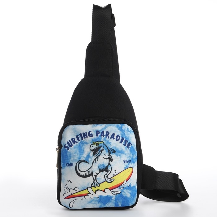 Сумка детская для девочки через плечо «Динозавр: Дино серф» Сумка детская для девочки через плечо «Динозавр: Дино серф»