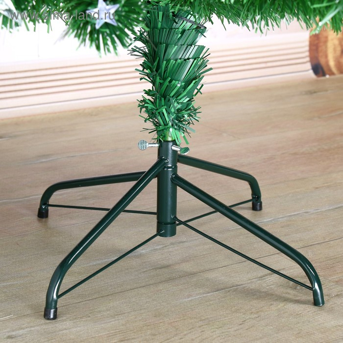 Ёлка фиброоптическая Ёлка фиброоптическая "Галактика" 180 см d нижнего яруса 90 см 220 веток