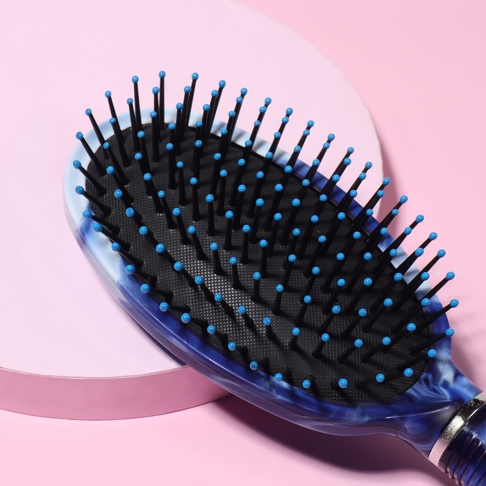 Расчёска массажная, 7 × 24 см, рисунок МИКС