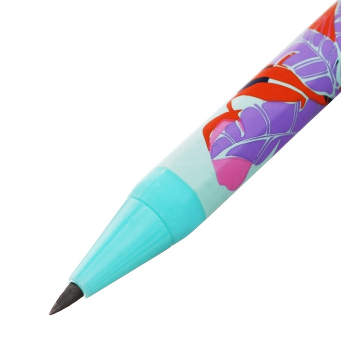 Карандаш механический 2,0 мм ErichKrause Карандаш механический 2,0 мм ErichKrause "ColorTouch Tropical" НВ, с точилкой, шестигранный корпус Soft-touch, тубус, микс