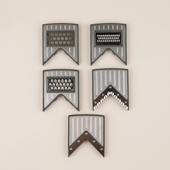 Овощерезка универсальная SL Home «Оливковая роща», 5 лезвий, цвет оливковый Овощерезка универсальная SL Home «Оливковая роща», 5 лезвий, цвет оливковый