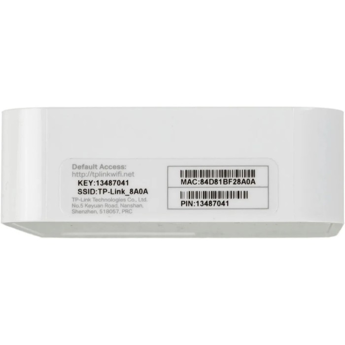 Wi-Fi роутер TP-Link TL-MR3020, 300 Мбит/с, 1 порт 100 Мбит/с, белый Wi-Fi роутер TP-Link TL-MR3020, 300 Мбит/с, 1 порт 100 Мбит/с, белый