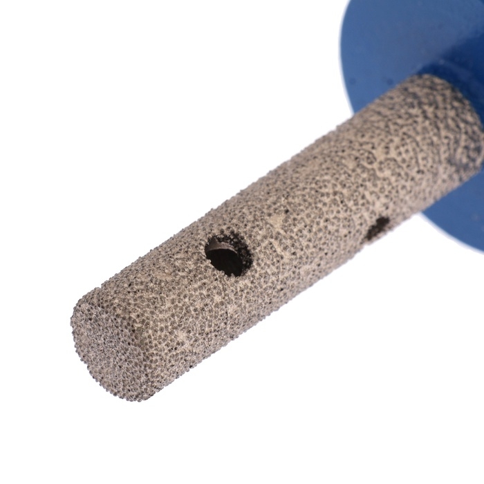 Фреза алмазная цилиндрическая ТУНДРА, по камню, кафелю и керамограниту, 10 х 40 мм, М14 Фреза алмазная цилиндрическая ТУНДРА, по камню, кафелю и керамограниту, 10 х 40 мм, М14