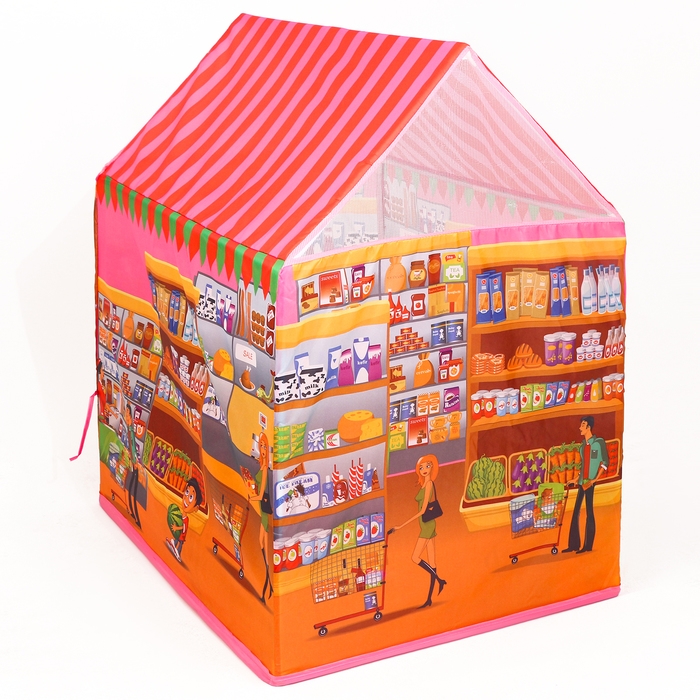 Палатка детская игровая «Магазинчик», домик, 85 × 62 × 95 см Палатка детская игровая «Магазинчик», домик, 85 × 62 × 95 см