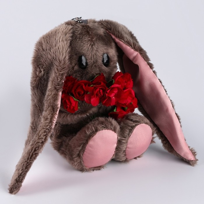 Мягкая игрушка брелок «Милый Lu», заяц, 16 см Мягкая игрушка брелок «Милый Lu», заяц, 16 см