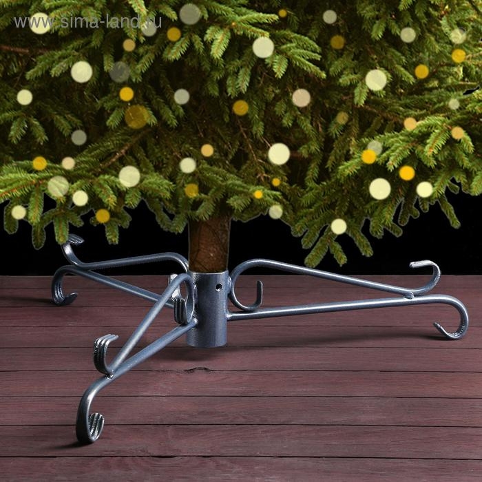 Подставка под ёлку витая, d=4 см, цвет МИКС Подставка под ёлку витая, d=4 см, цвет МИКС