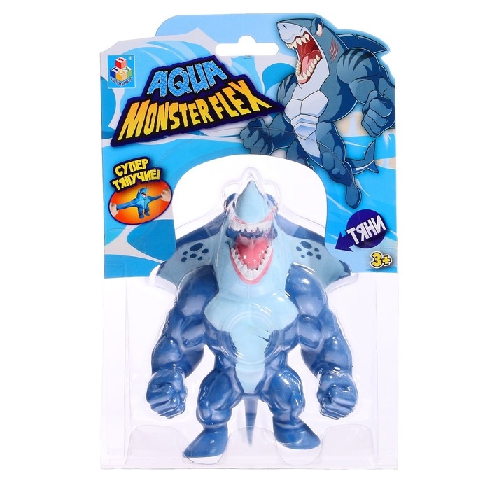 Тянущаяся фигурка Monster flex Aqua, 14 см, 14 видов, МИКС Тянущаяся фигурка Monster flex Aqua, 14 см, 14 видов, МИКС