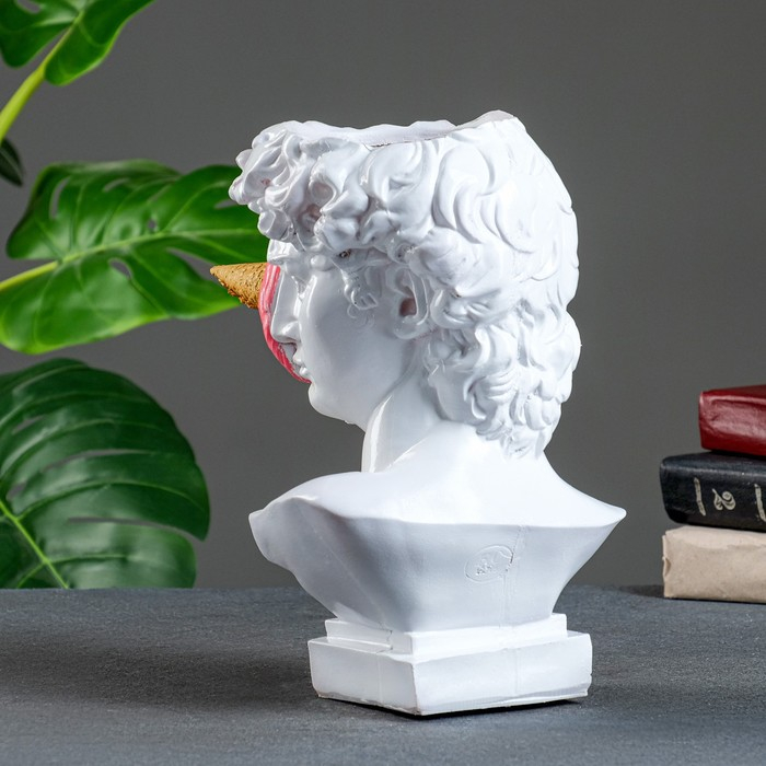 Ваза Ваза "Давид с мороженым" белая