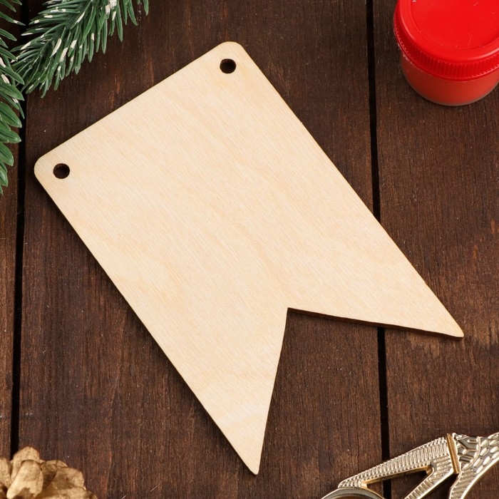 Флажки для гирлянды, 5шт, 70 х 110мм Флажки для гирлянды, 5шт, 70 х 110мм