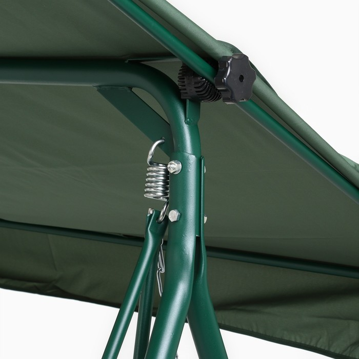 Качели садовые Качели садовые "Касабланка", цвет зеленый220 х 119 х 145 см, макс нагрузка 300 кг