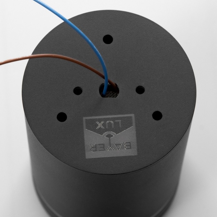 Светильник Светильник "Анди" GU10 черный 7х7х11 см