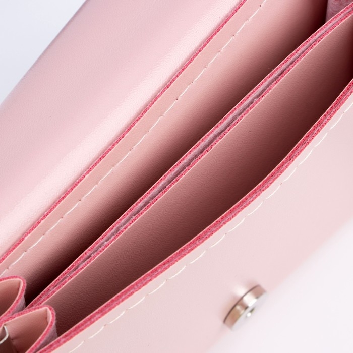 Сумка детская для девочки Корги на клапане, цвет розовый Сумка детская для девочки Корги на клапане, цвет розовый